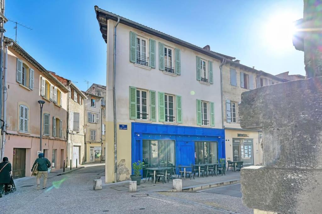 Pops Flat - Parking Prive Gratuit - Wi-Fi - Ac Clim Apartamento Avinhão Exterior foto